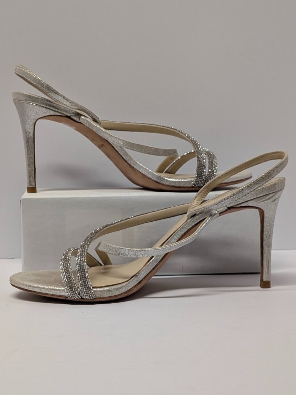 Antonio Melani Mesli Strappy Dress Sandal in Metallic Gold - Picture 6 of 15